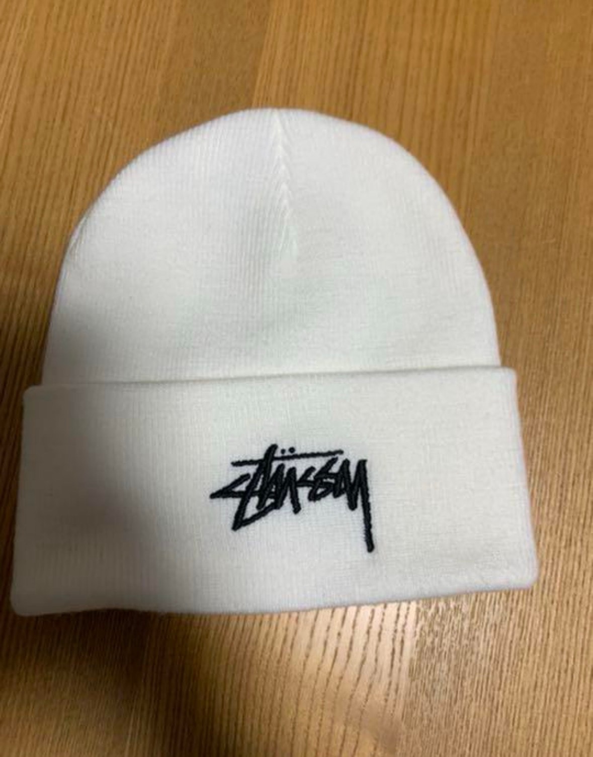 Stussy × Nike NRG Cuffed Beanie "White"
