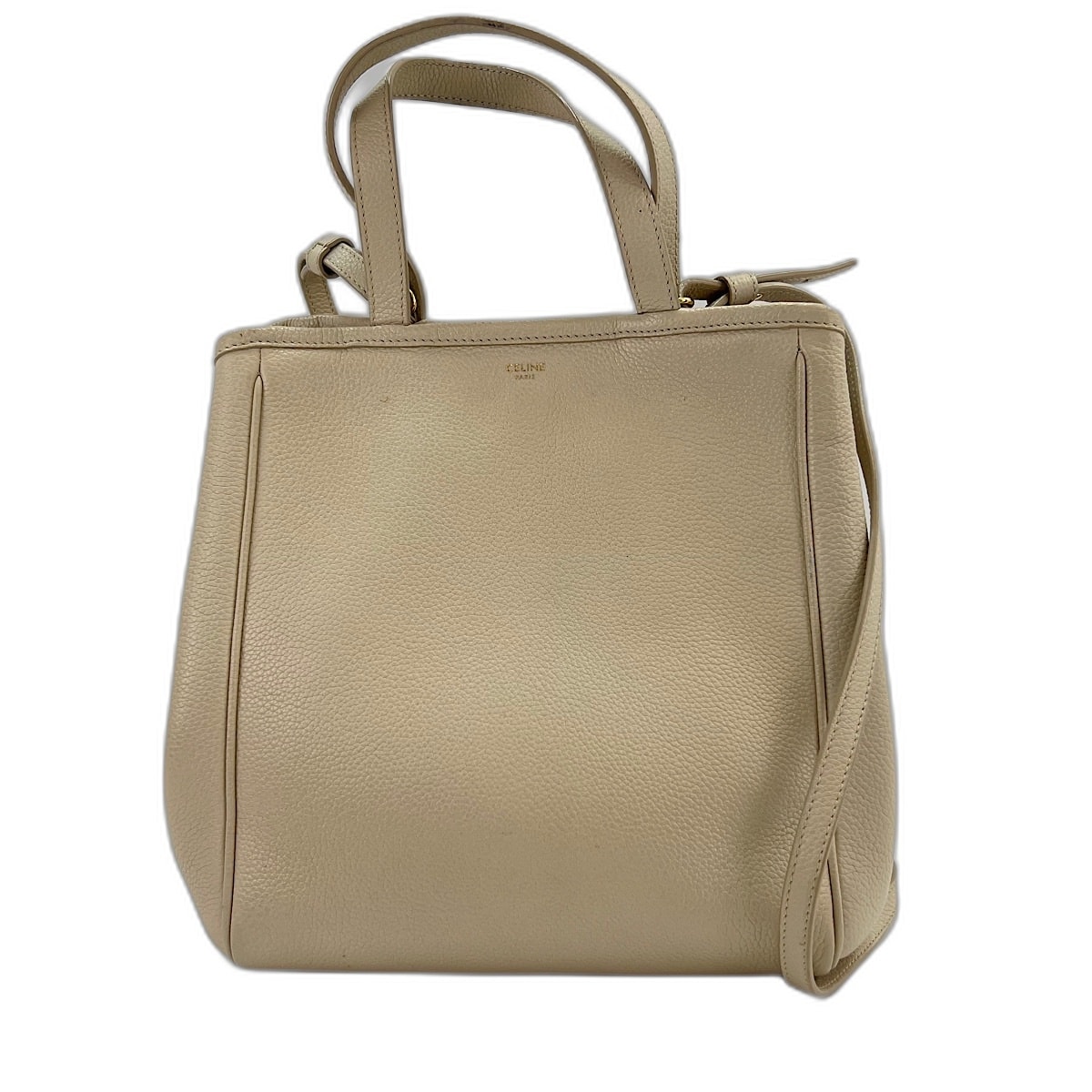 セリーヌ CELINE スモール フォールドカバ 2WAY ハンドバッグ【中古】