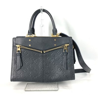 ルイヴィトン LOUIS VUITTON スリーPM M54196 モノグラムアンプラント 2WAY ショルダーバッグ カバン 斜め掛け ハンドバッグ モノグラムアンプラントレザー ネイビー