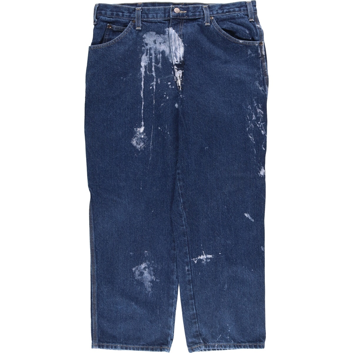 古着 ディッキーズ Dickies ペイント デニムペインターパンツ メンズw37相当/eaa556388