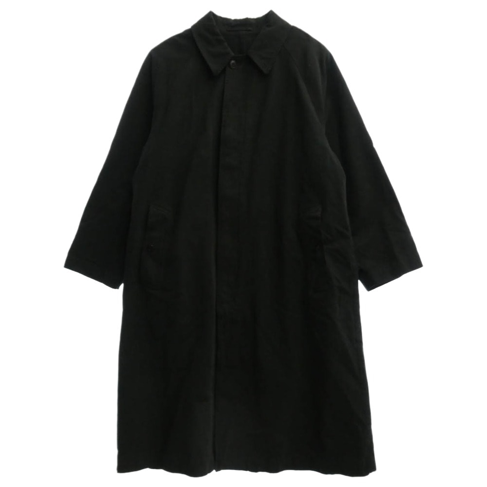COMOLI コモリ コート 24AW A03-04001 GARMENT DYED BAL COLLAR COAT 製品染 バルカラーコート ロングコート ブラック系 1【中古】
