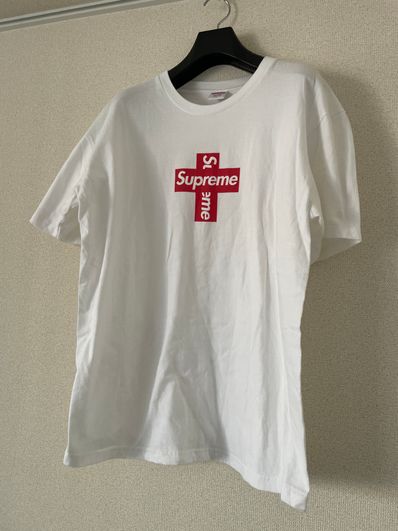 Supreme Cross Box Logo Tee "White"