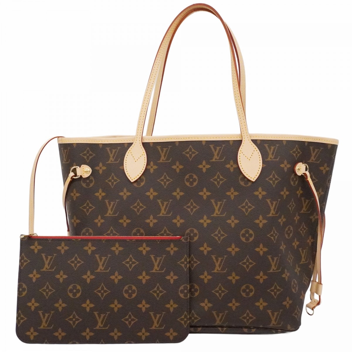 【6dd5393】ルイヴィトン トートバッグ モノグラム ネヴァーフルMM M46987 スリーズ【中古】レディース