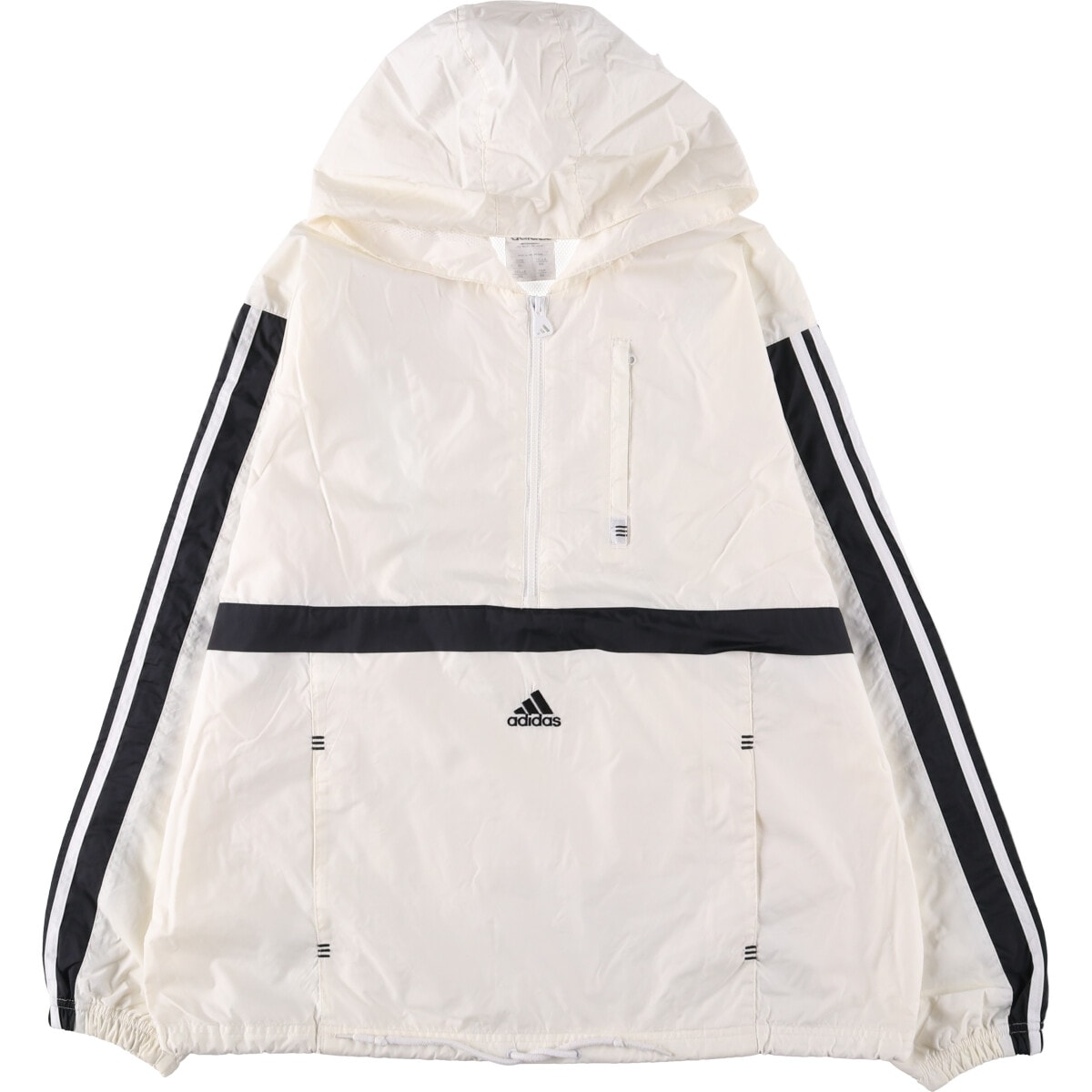 古着 00年代 アディダス adidas ナイロンパーカー メンズXL相当/eaa580036