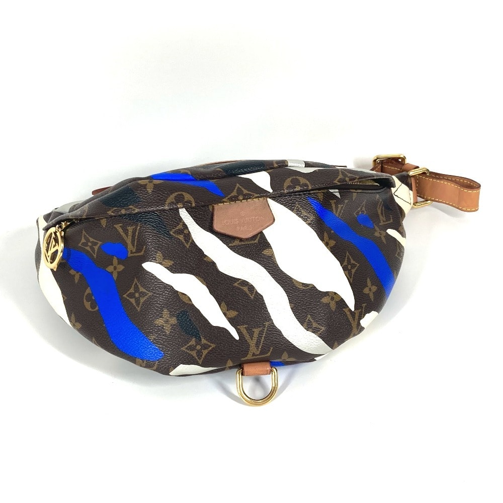 ルイヴィトン LOUIS VUITTON バムバッグ M45106 モノグラム リーグオブレジェンドコラボ カバン ボディバッグ モノグラムキャンバス ブラウン
