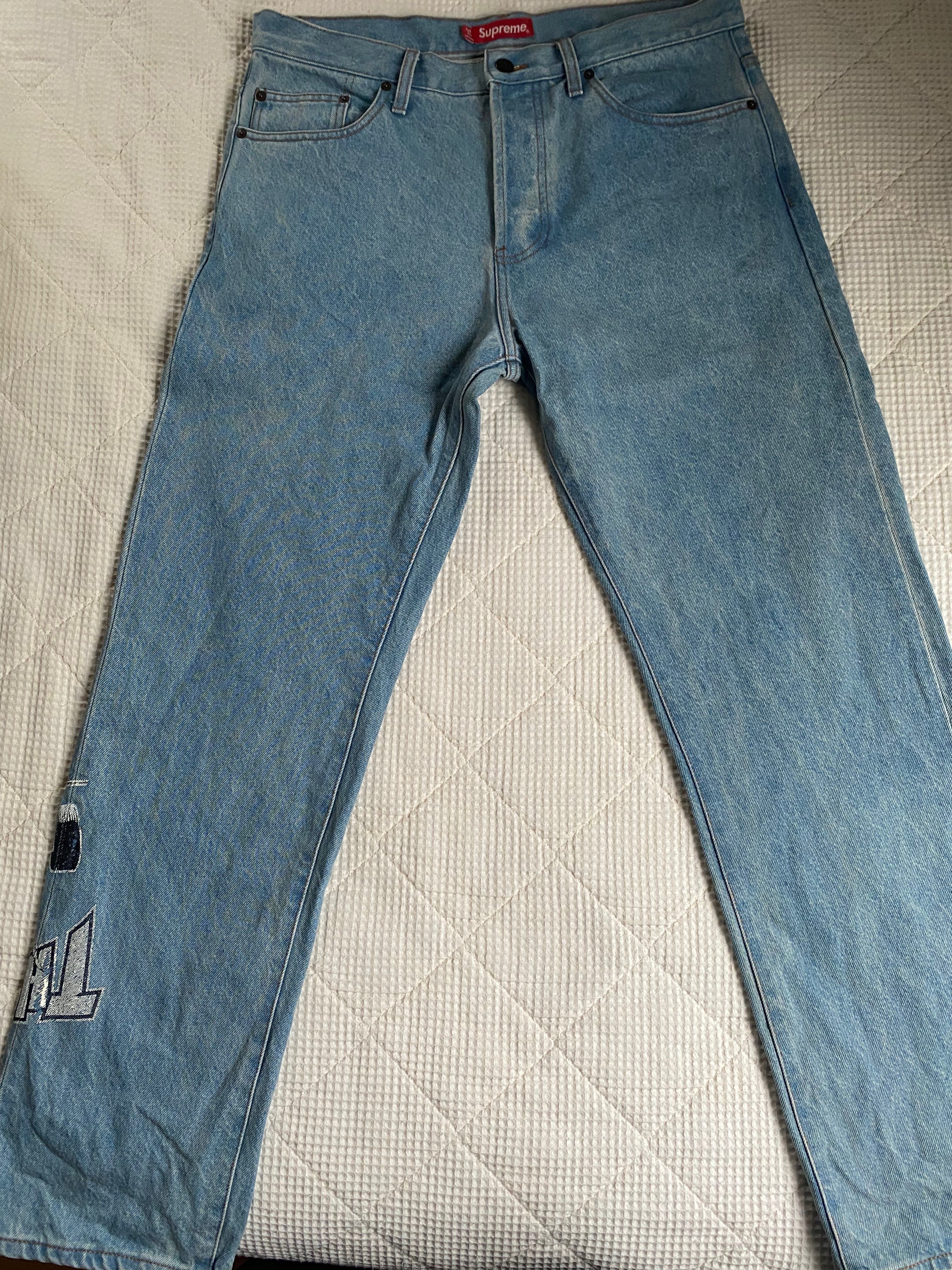 Supreme / Thrasher® Regular Jean "Washed Blue"