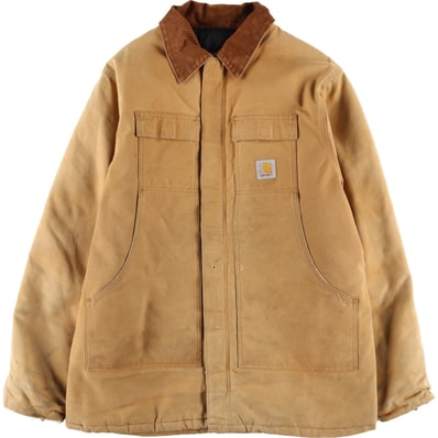 古着 カーハート Carhartt 中綿入り トラディショナルコート ダックワークジャケット メンズXXL相当/eaa586312
