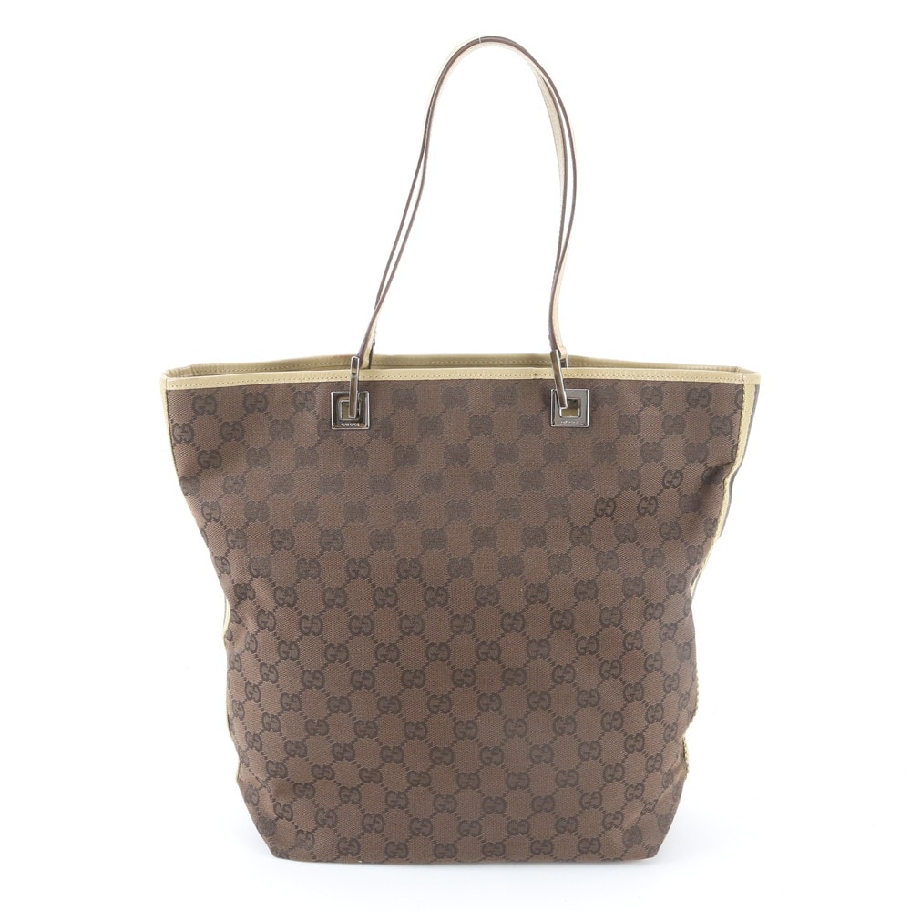 ■美品 グッチ GGキャンバス 31243 トート バッグ