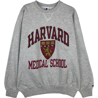 古着 90年代 チャンピオン Champion AUTHENTIC HARVARDハーバード大学 3連プリント カレッジスウェットシャツ トレーナー USA製 メンズXL相当 ヴィンテージ/eaa624804 【中古】 【260314】/eaa624804
