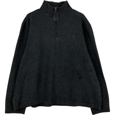 古着 ラルフローレン Ralph Lauren POLO by Ralph Lauren ハーフジップスウェットシャツ トレーナー メンズL相当/eaa647588