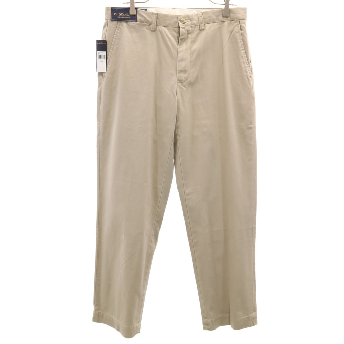 未使用 POLO RALPH LAUREN ポロラルフローレン チノパンツ W32 ベージュ タグ付き