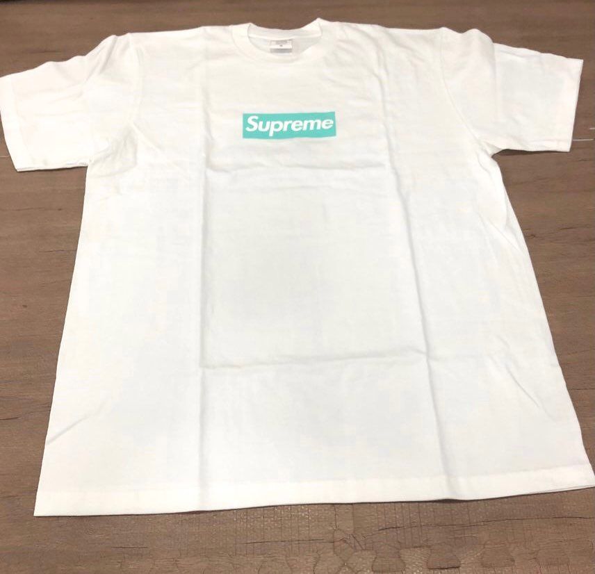 Supreme / Tiffany & Co. Box Logo Tee "White"