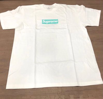 Supreme / Tiffany & Co. Box Logo Tee "White"