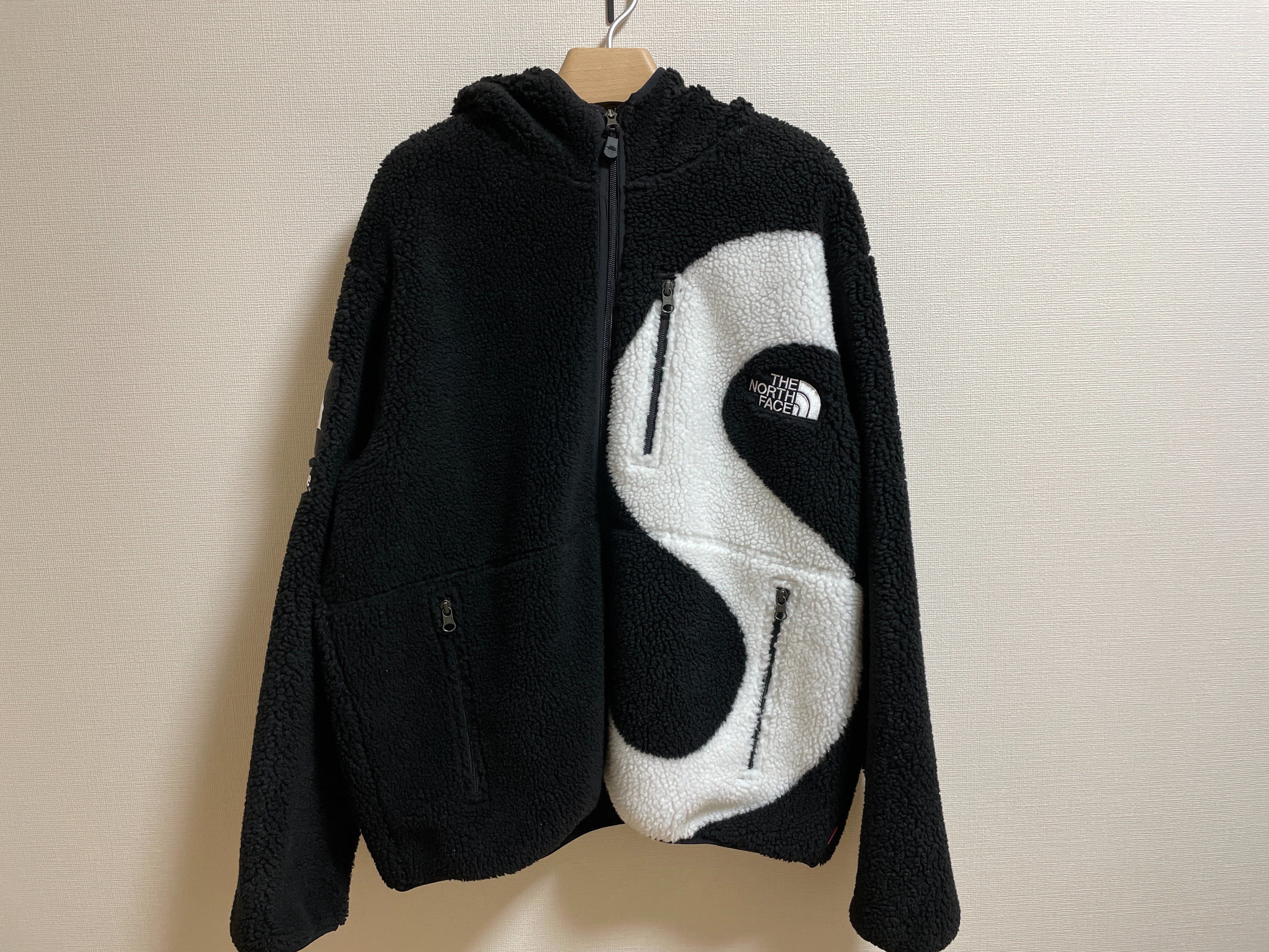 Supreme x The North Face S Logo Hooded Fleece Jacket "Black"