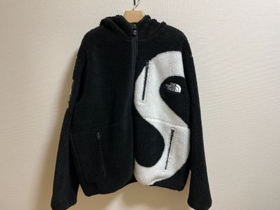 Supreme x The North Face S Logo Hooded Fleece Jacket "Black"