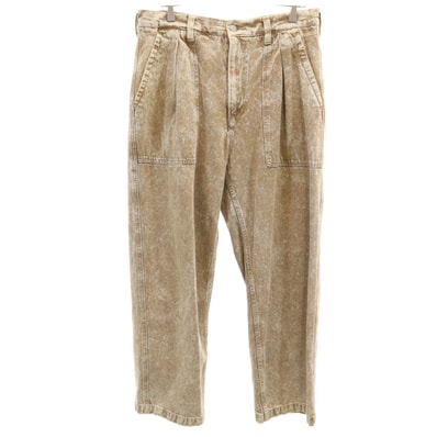 JOURNAL STANDARD relume ジャーナルスタンダードレリューム ベイカー カラー デニムパンツ LL ベージュ系 ジーンズ