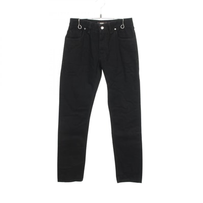 フェンディ FENDI デニムパンツ 衣料品 ボトムス コットン メンズ ブラック系 FLP202 【中古】