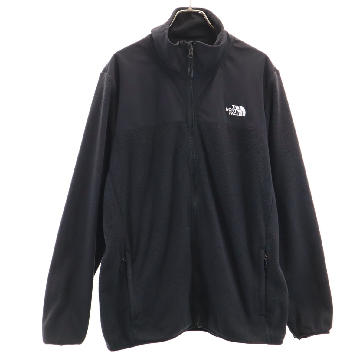 THE NORTH FACE ノースフェイス フリースジャケット XL ブラック NF0A49AE アウトドア