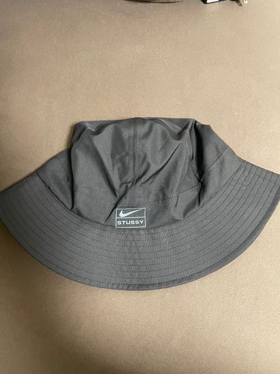 Stussy × Nike NRG Bucket Hat "Black"