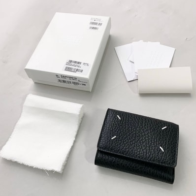 Maison Margiela Leather Envelope Wallet "Black"