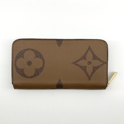 LOUIS VUITTON(ルイ・ヴィトン) モノグラム ジャイアント リバース ジッピーウォレット M67687 長財布 ブラウン