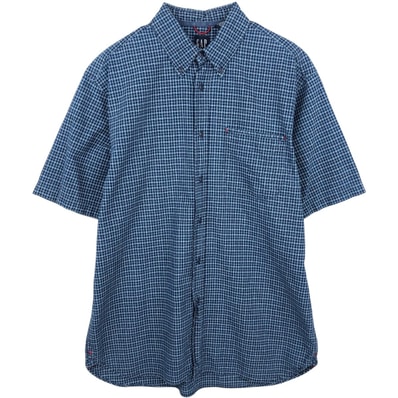 古着 90年代 ギャップ GAP オールドギャップ 半袖 ボタンダウン チェックシャツ メンズL相当 ヴィンテージ/eaa641402