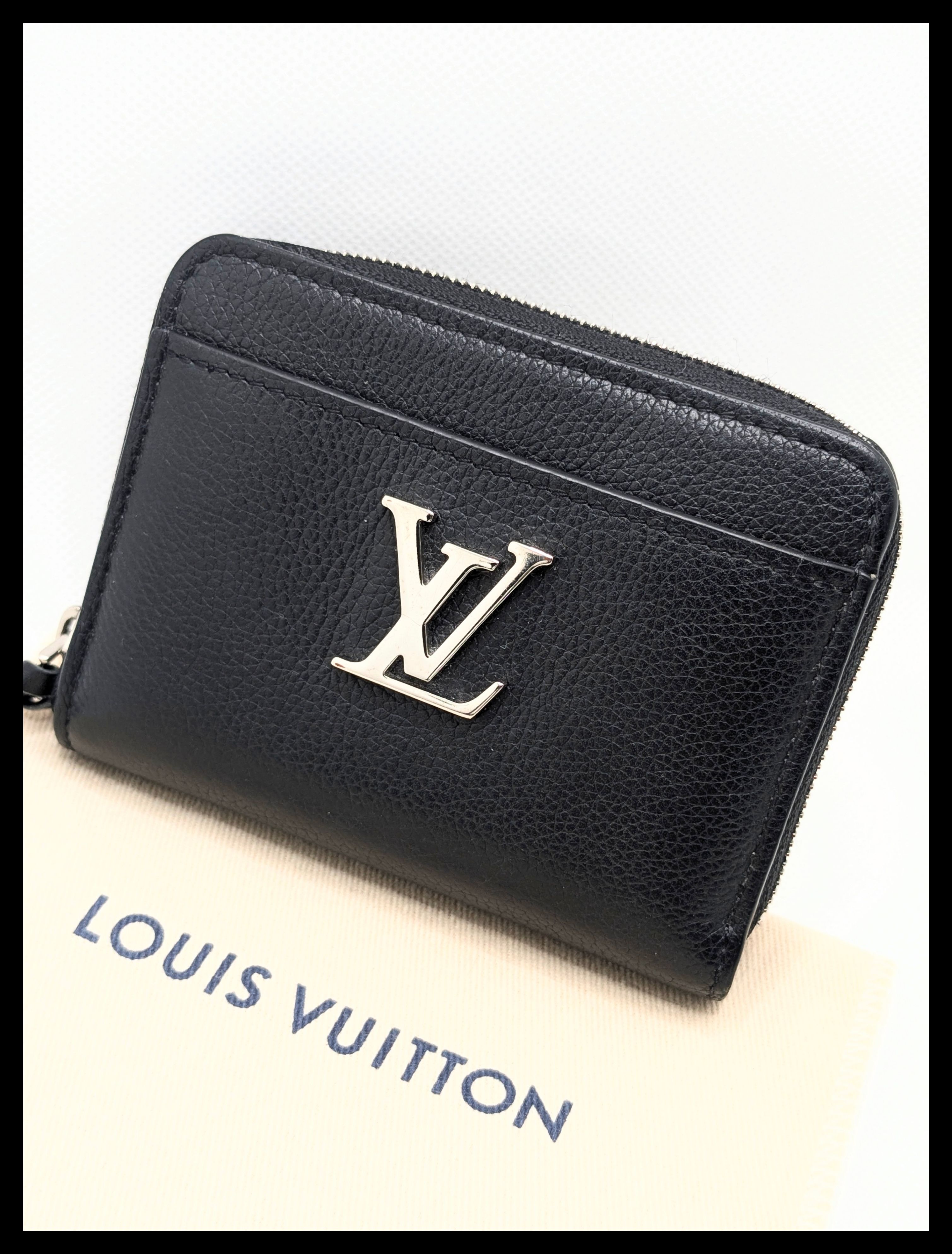 正規品新品！ルイヴィトン LOUIS VUITTON ケース カーフ ロックミー ZIPPYジッピーパース ノワール ブラック M80099 ルイヴィトン ロックミー ジッピー コインケース 