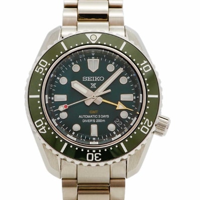 【6wdd0331】セイコー プロスペックス SBEJ009/6R54-00D0 グリーン文字盤【中古】腕時計 メンズ