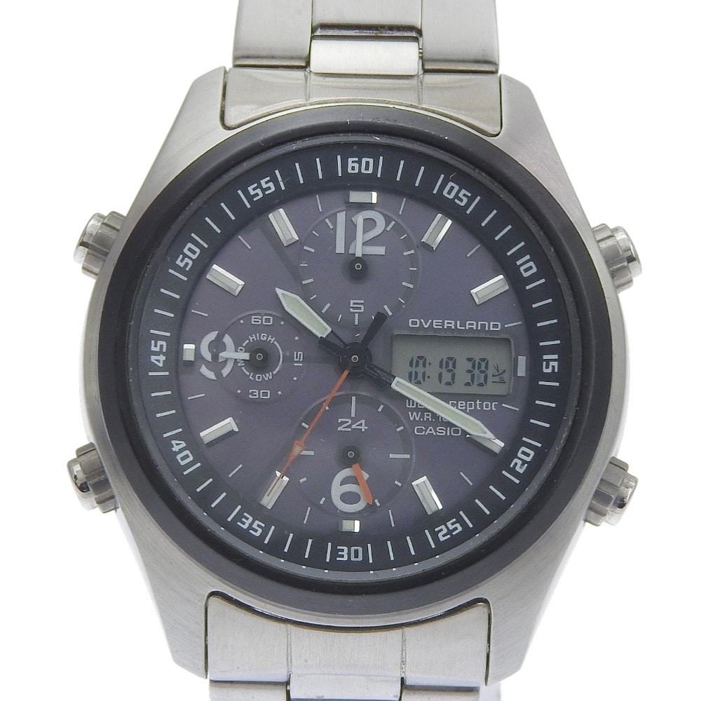 カシオ OVERLAND デジアナ OVW-500DJ-1AJF メンズ腕時計