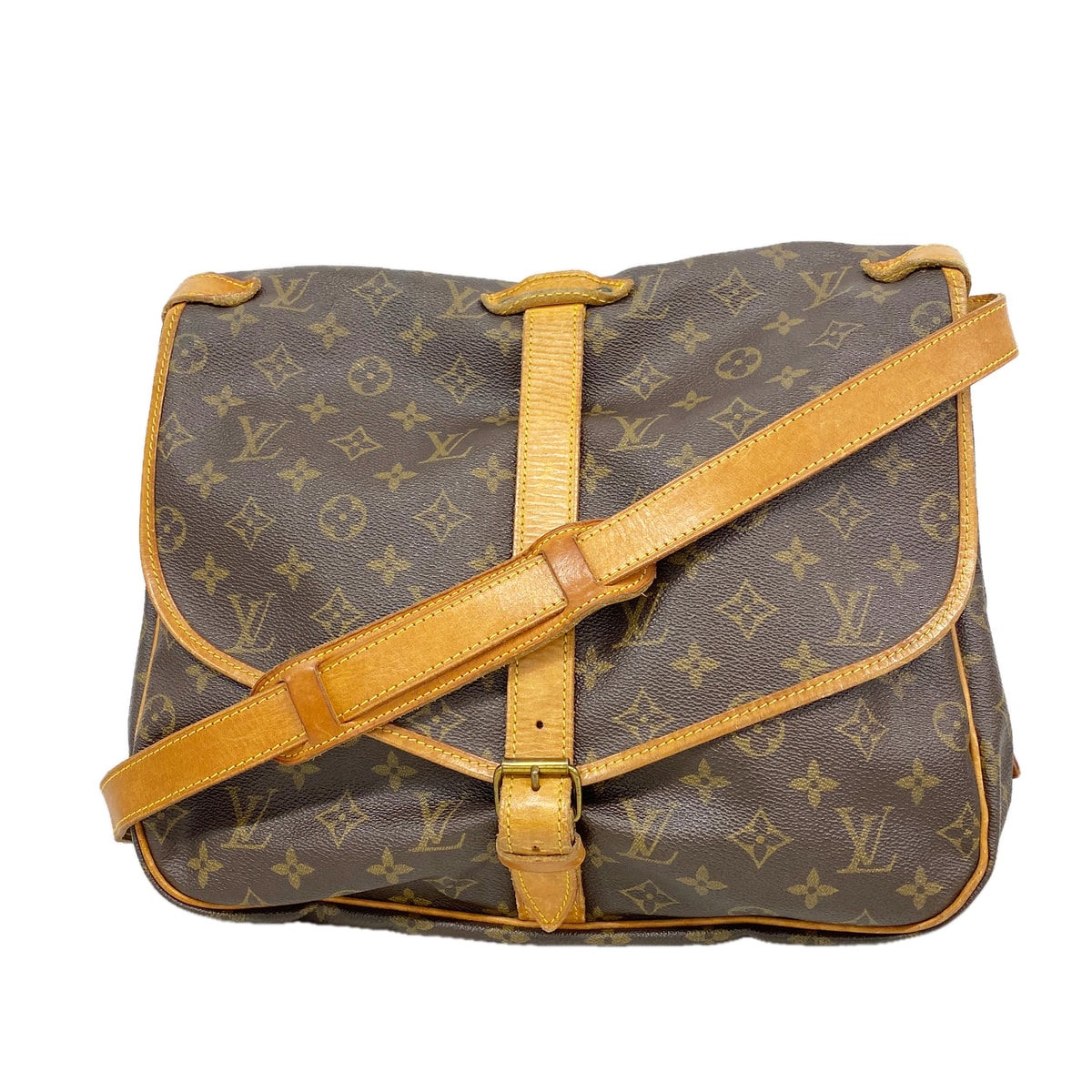 Louis Vuitton Monogram Saumur 35