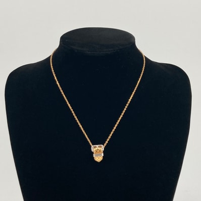 LOUIS VUITTON(ルイ・ヴィトン) ベルトモチーフ M64703 ネックレス ゴールド
