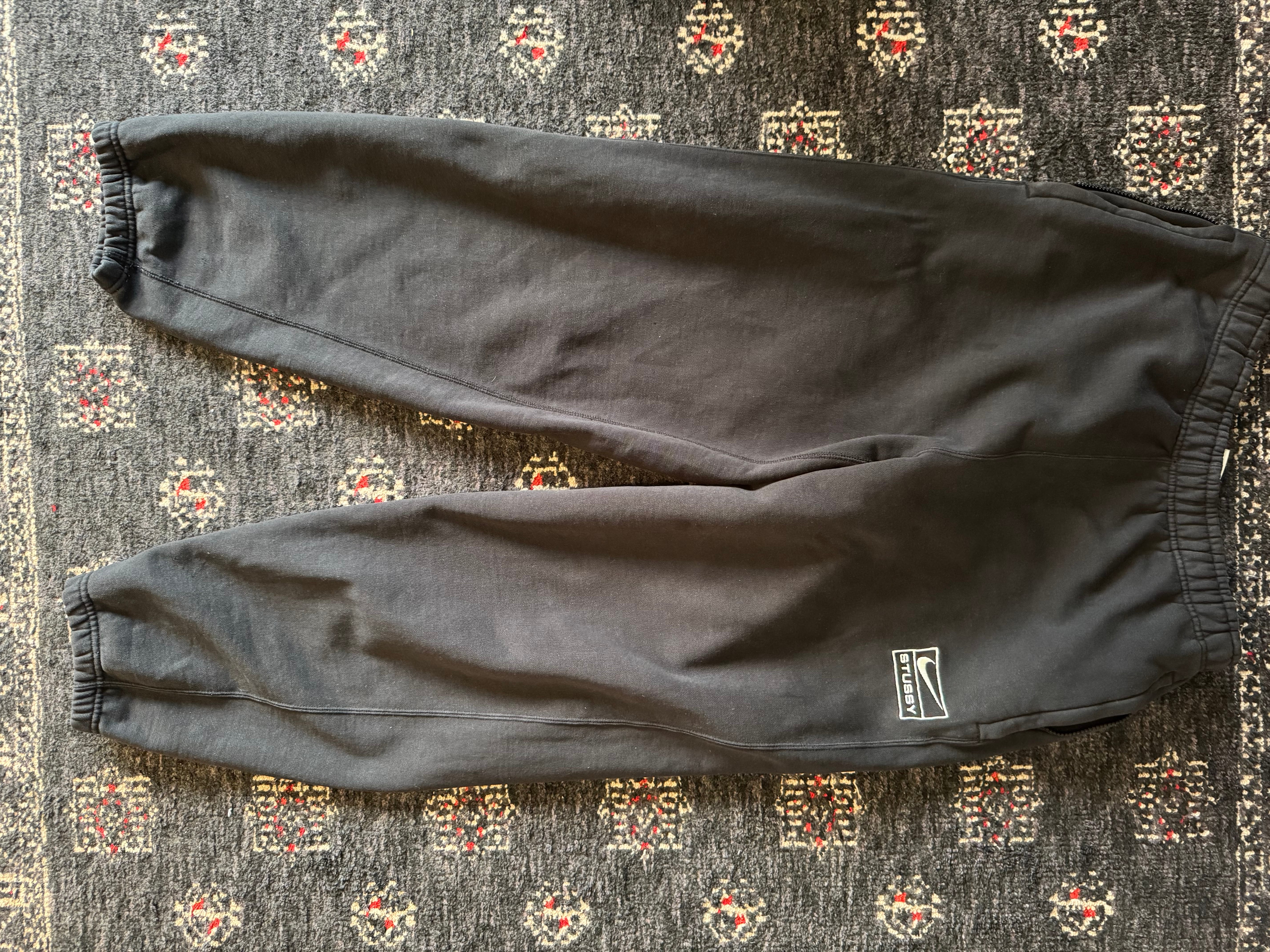 Stussy x Nike Washed Pants (US Size) "Black" DO5296-010