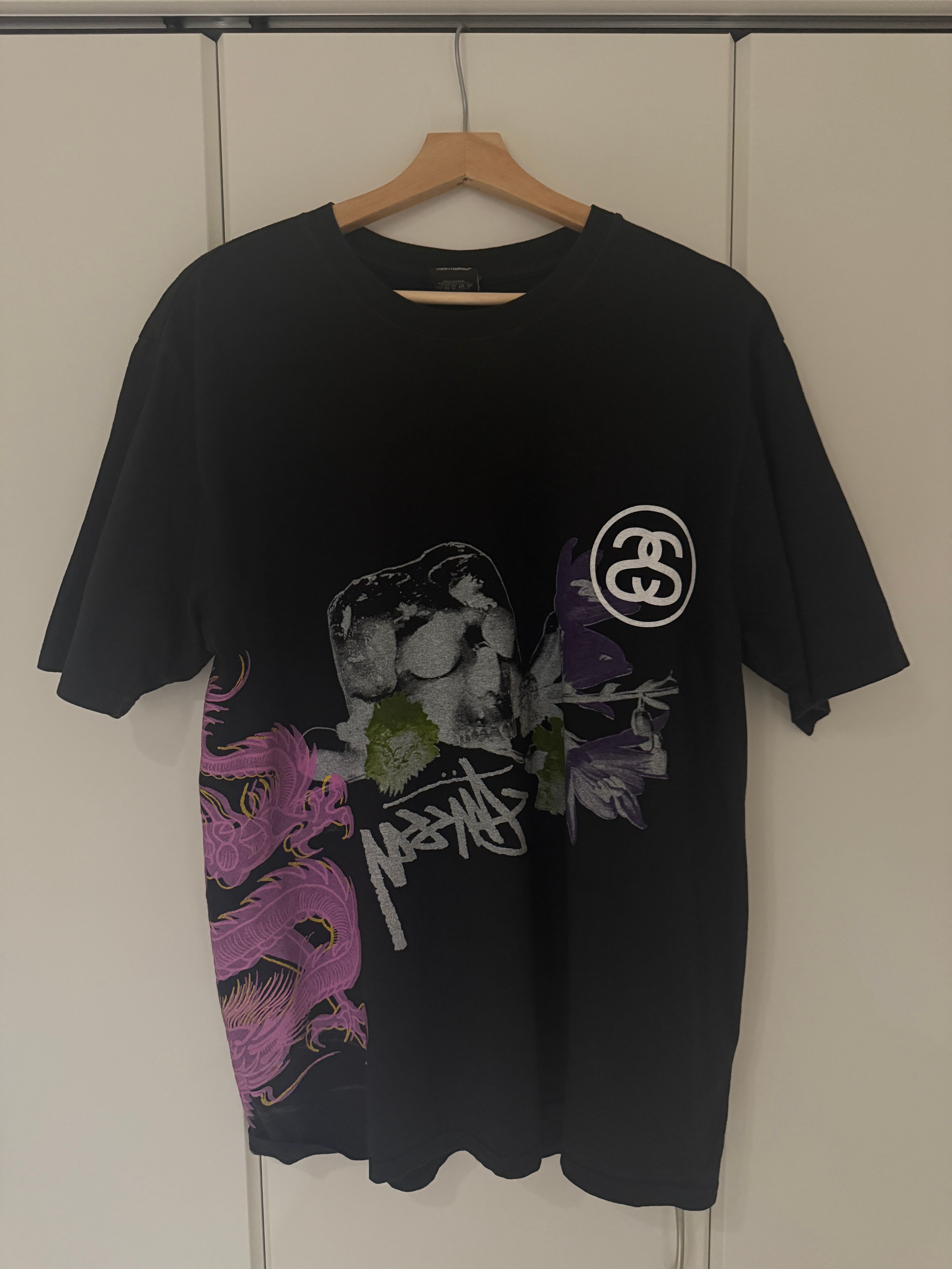 Stussy Strike Pig. Dyed Tee "Black"