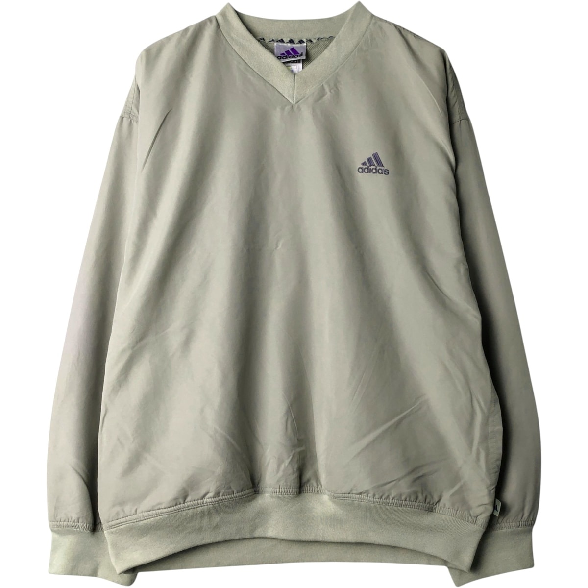 古着 00年代 アディダス adidas Vネック ウォームアッププルオーバー メンズS相当/eaa624496