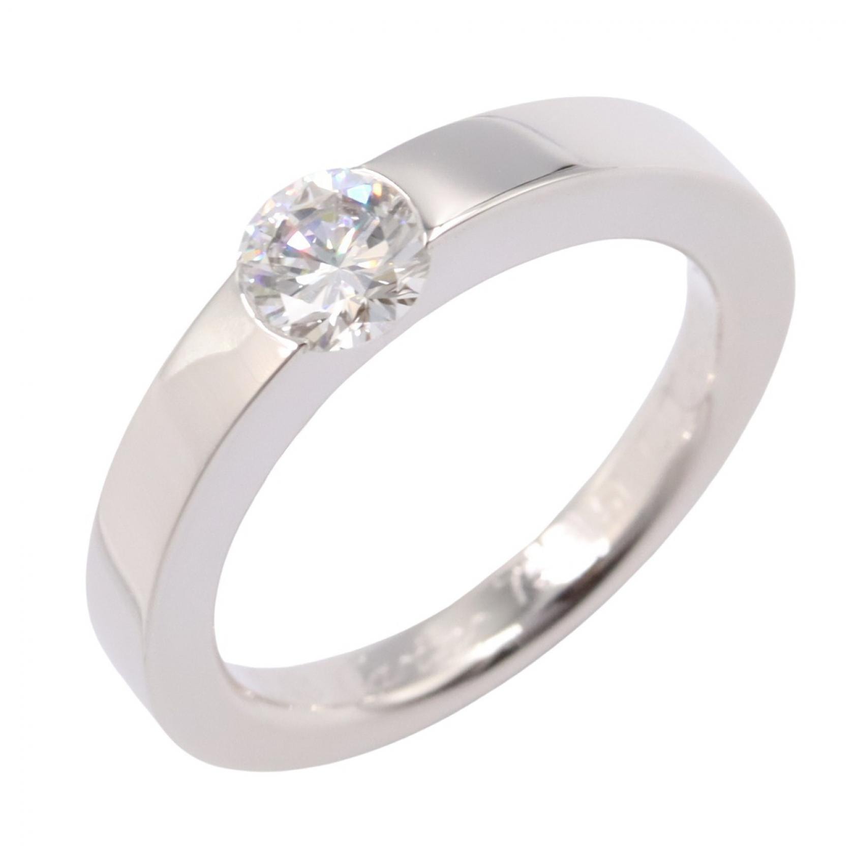 カルティエ CARTIER デートウィズ リング リング・指輪 ジュエリー K18WG(ホワイトゴールド) ダイヤモンド レディース シルバー系 / クリア系 【中古】