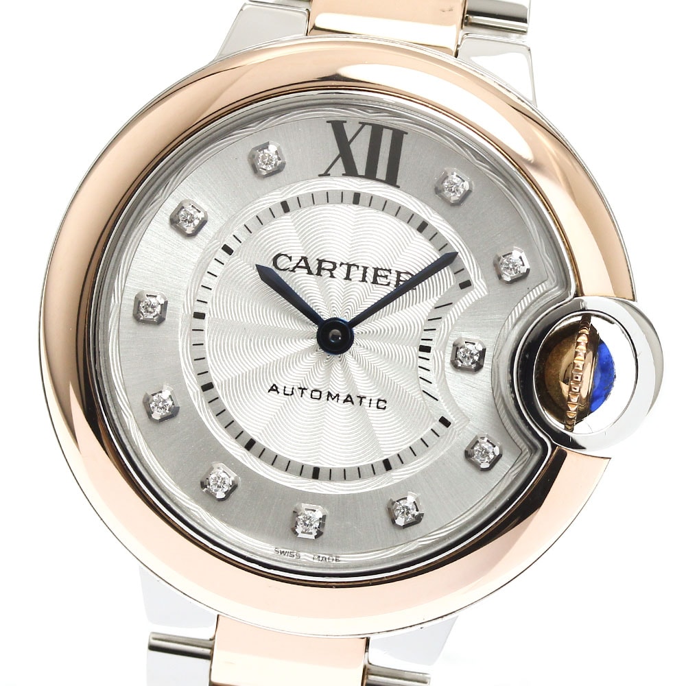 ☆良品 カルティエ バロンブルー W3BB0021 レディース 【中古】