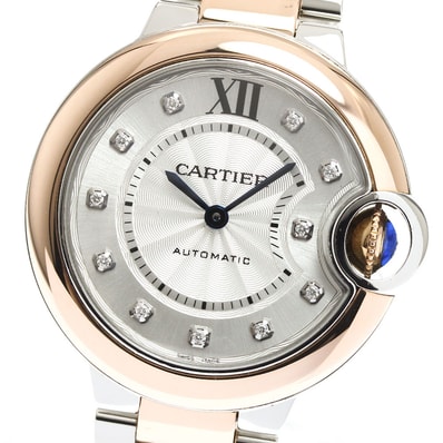 ☆良品 カルティエ バロンブルー W3BB0021 レディース 【中古】