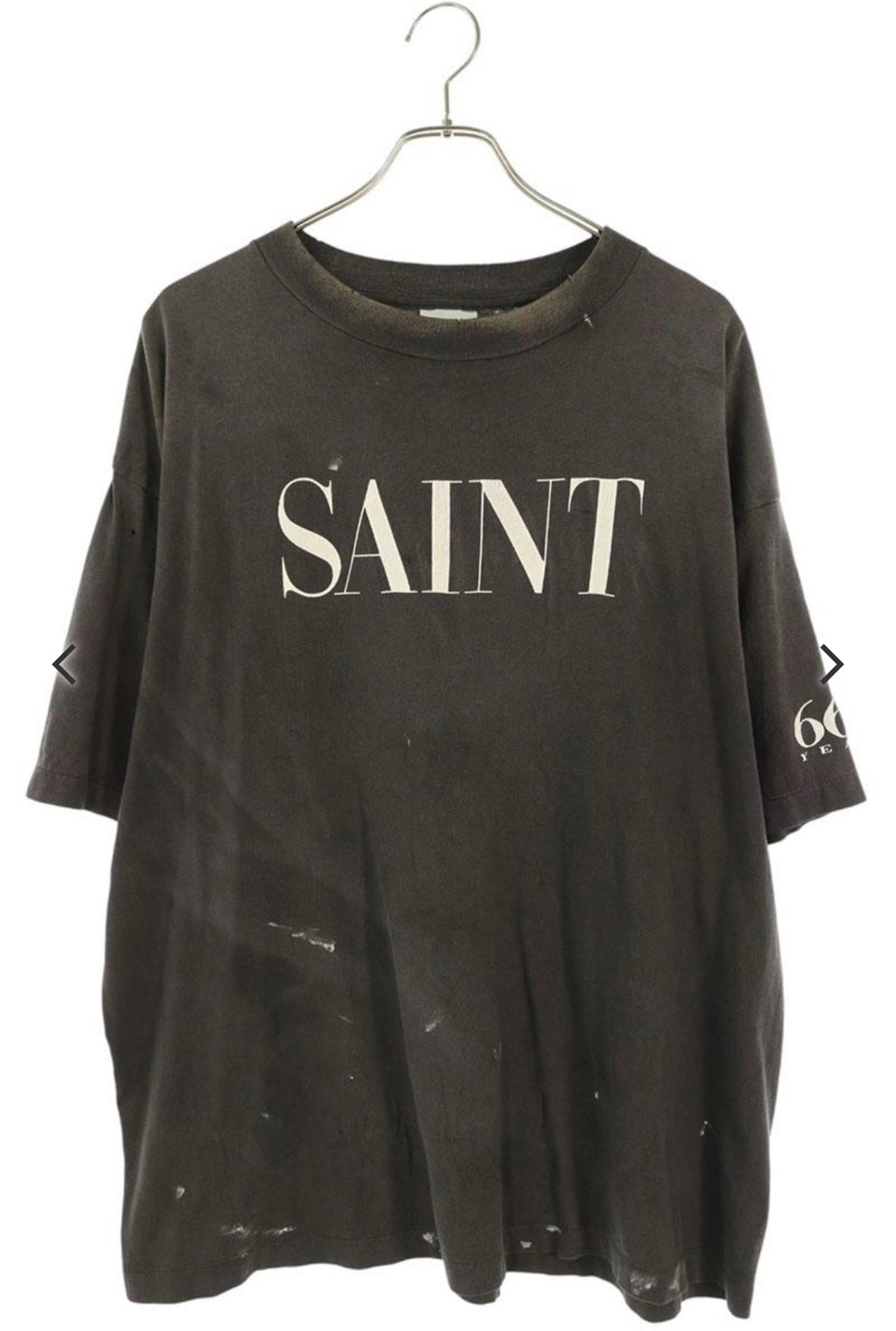 SAINT Mxxxxxx SS T-Shirt Saint 666 "Black"
