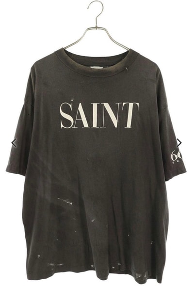 SAINT Mxxxxxx SS T-Shirt Saint 666 "Black"