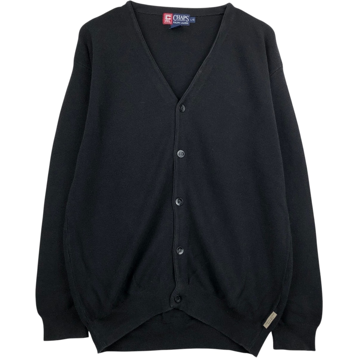 古着 ラルフローレン Ralph Lauren CHAPS チャップス コットンニットカーディガン メンズL相当/eaa627653