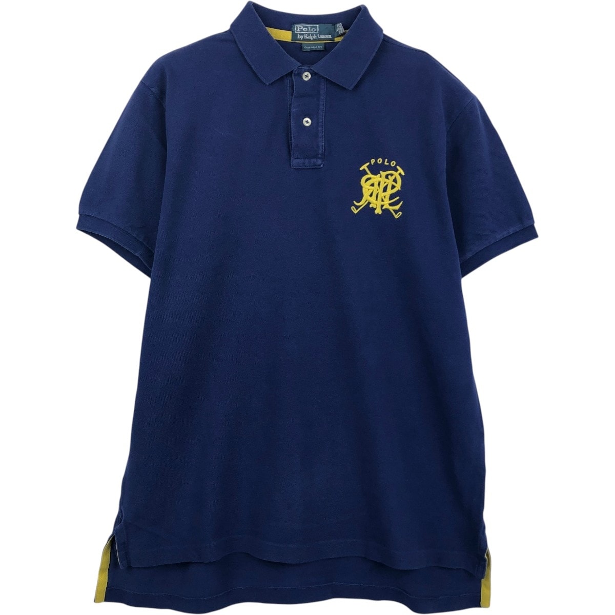 古着 ラルフローレン Ralph Lauren POLO by Ralph Lauren CUSTOM FIT 半袖 ポロシャツ メンズL相当/eaa657429