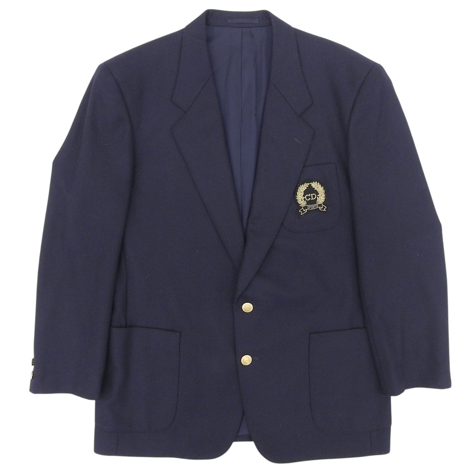 新品タグ付き✨【クリスチャンディオール】ジャケット ウール ネイビー クリスチャンディオール Christian Dior ジャケット アウター ブルゾン