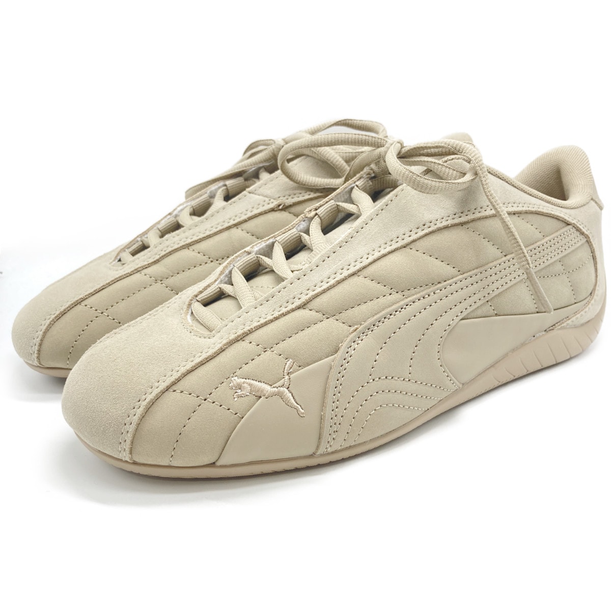 プーマ ×Graphpaper 406149-01 SPEEDCAT Plus レザー ローカットスニーカー 26.5cm