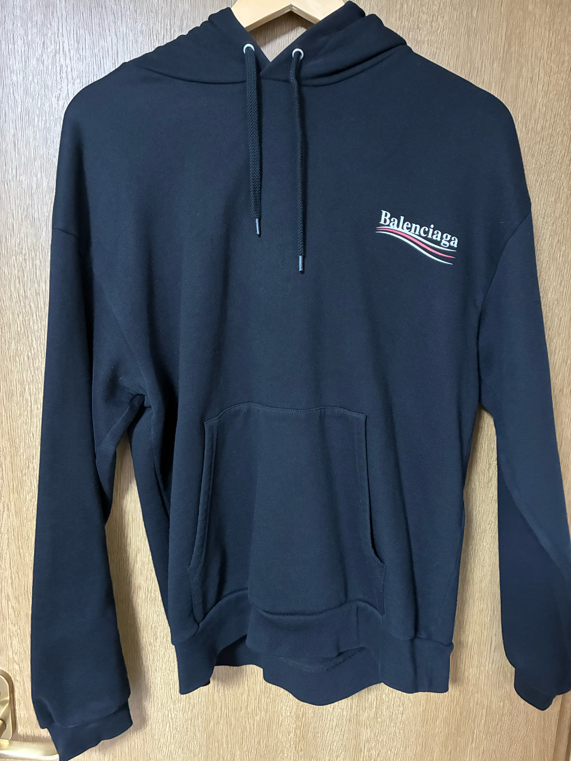 BALENCIAGA Political Campaign Hoodie "Black"