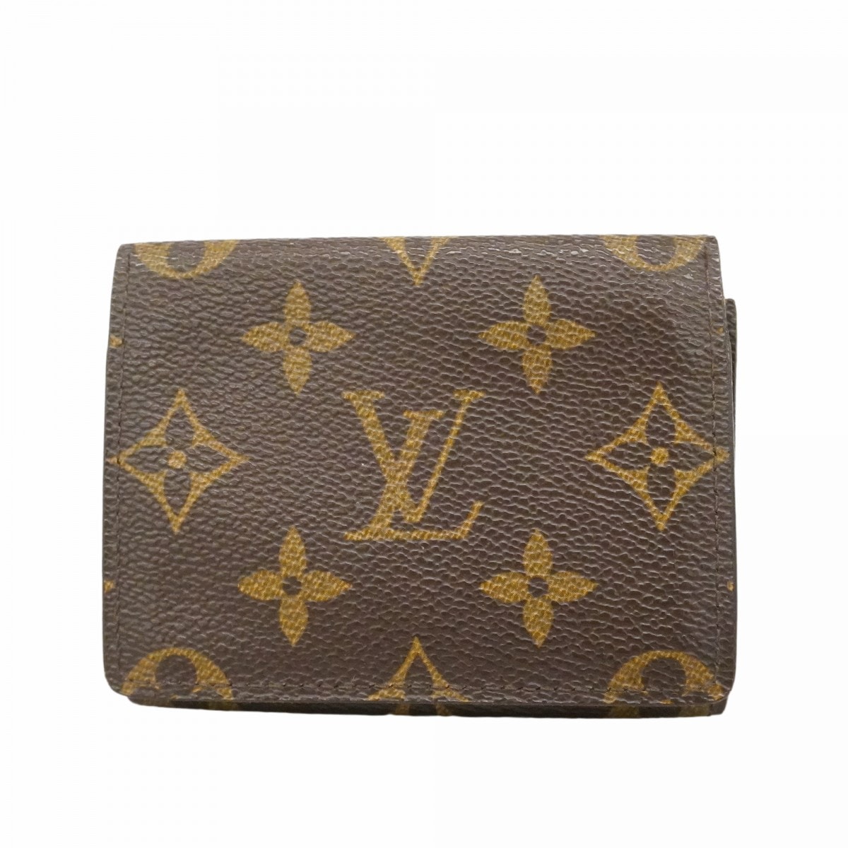★SALE【6db0882】ルイヴィトン カードケース モノグラム アンヴェロップカルトドゥヴィジット M62920 ブラウン【中古】メンズ レディース ユニセックス