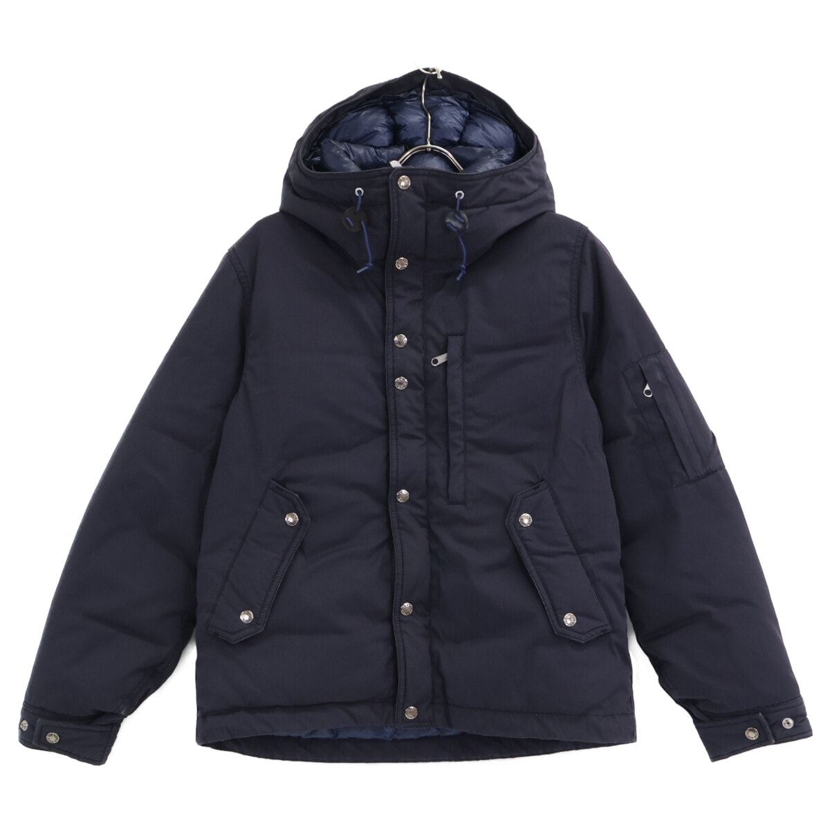 ノースフェイス ND2558N ネイビー マウンテン ショートダウン パーカー Ⅿ