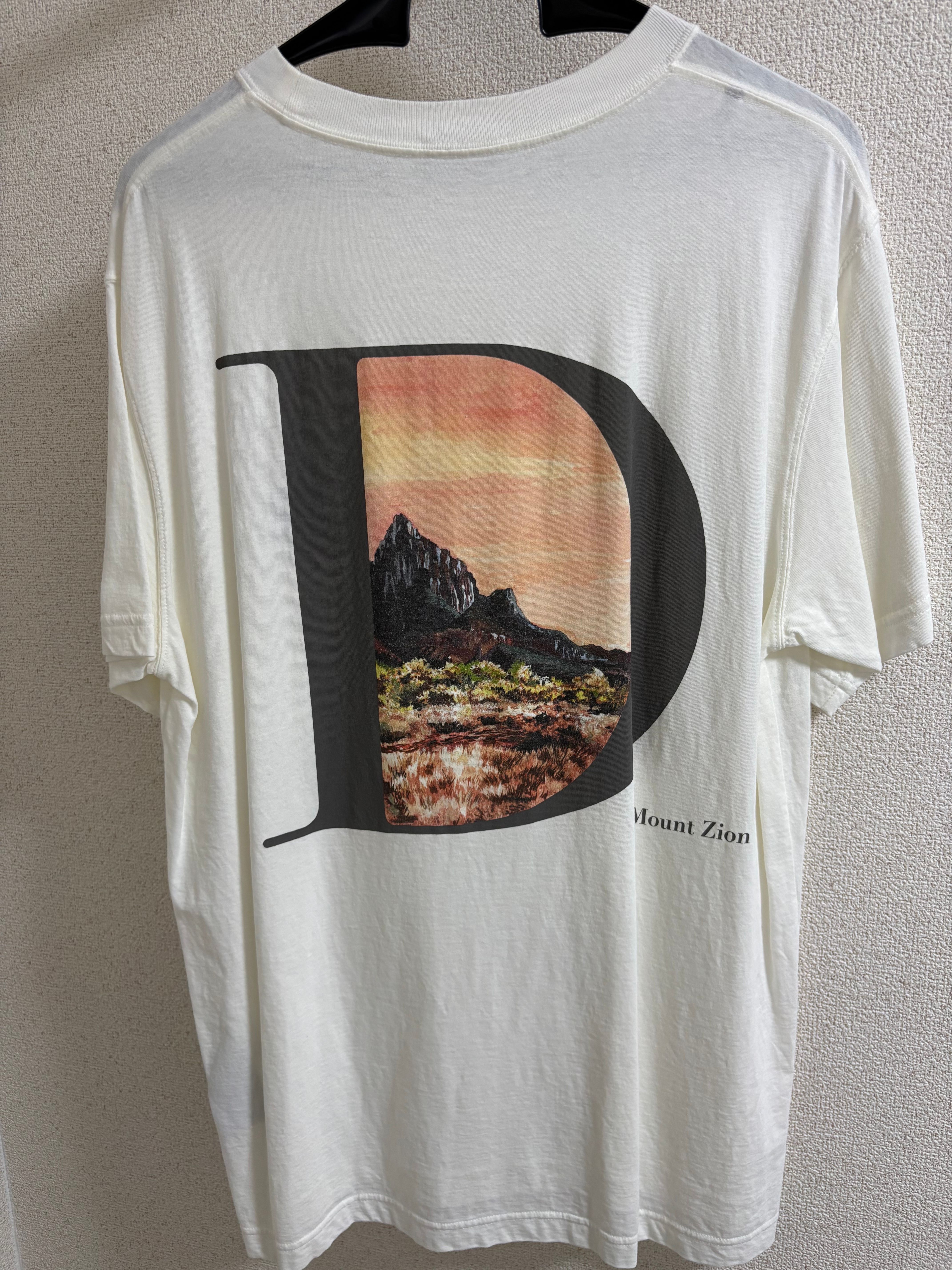 Dior x Jack Kerouac Men's Relaxed Fit T-shirt "White"