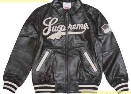 Supreme Uptown Studded Leather Jacket