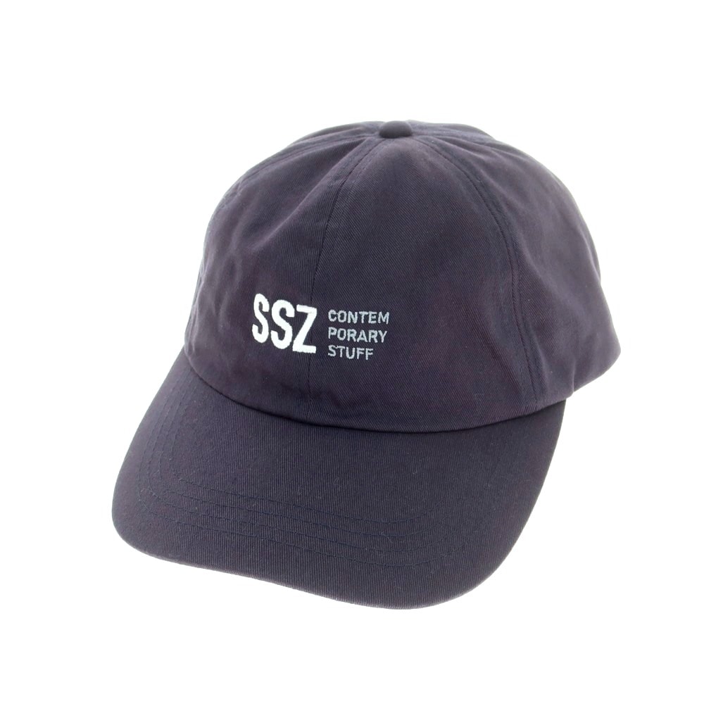 【中古】エスエスズィー SSZ ツイルコットン キャップ ネイビー【メンズ】
