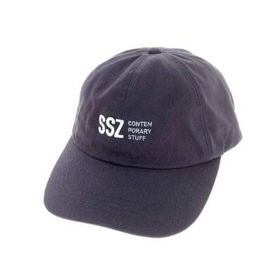 【中古】エスエスズィー SSZ ツイルコットン キャップ ネイビー【メンズ】